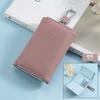 New leather key bag wallet integrated folding wallet first layer cowhide men's and women's waist buckle household key bag