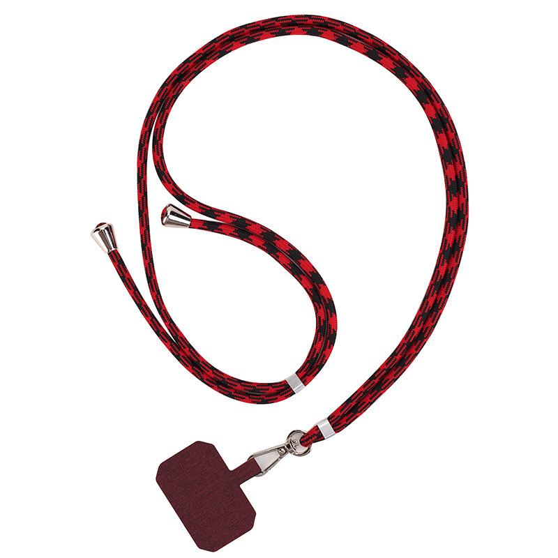 Mobile Phone Lanyard and Back Clip Strap: Diagonal and Shoulder Carry Options