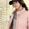 Winter warm stand turtleneck cotton-padded jacket solid color cotton-padded jacket fashion bread cotton-padded jacket long-sleeved jacket women