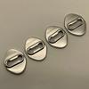 OKAYOHINN Toyota Rise Striker Cover Door Lock Cover Plated Accessories Interior Parts Mirror Surface Stainless Steel 4PCS Easy to Install New Mod