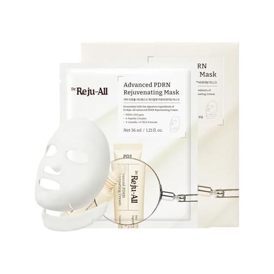 [Dr.Reju-All] Reju-All Advanced PDRN Sheet Mask 36g 4 pieces Face Mask Beauty Mask High Moisturizing Moisture Care Intensive Care