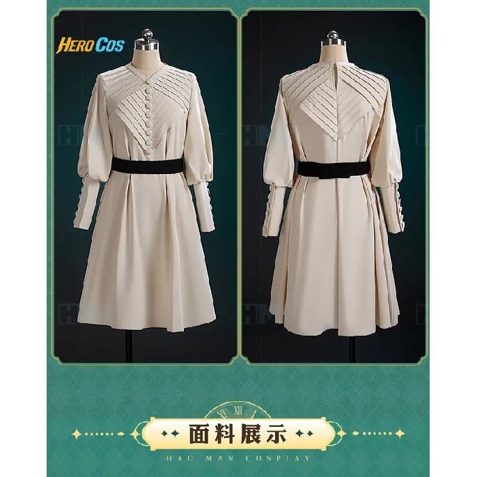 Witch Hat Atelier Coco Cosplay Costume Halloween Party Gorgeous Uniform Wig Accessories Props Complete Set HERO Cos