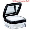 6G Plastic Loose  Jar With Sifter Empty Cosmetic Container Black Matte Cap Makeup Compact Portable Loose  Box