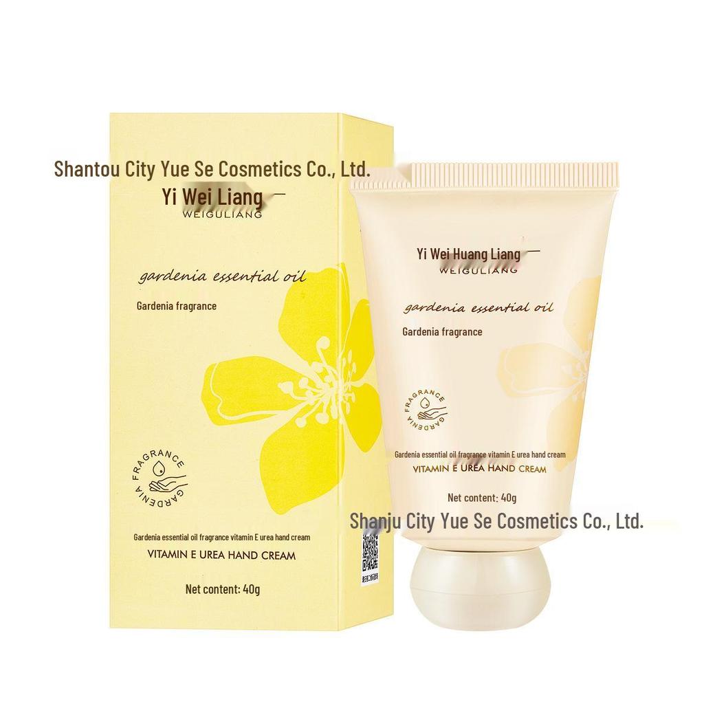 Gardenia & Green Tea Hydrating Hand Cream with Vitamin E & Urea, Anti-Cracking Formula, Mini Size for Autumn/Winter.