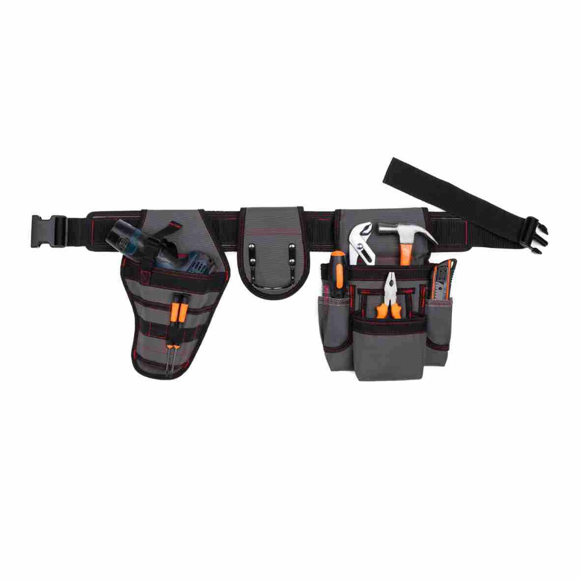 

Многокарманная износостойкая водонепроницаемая сумка-пояс для инструментов электрика