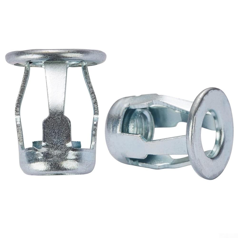 Fixed Installation Expansion Nut Petal Nuts Screw Silver Finish