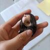 Fremego 1/6 Scale Female Head Sculpt Short Hair Beauty Girl Head Carving for Action Figure Body Collection 12-inch