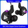 Fone de Ouvido Intra-Auricular QKZ AK6 Original 6 Unidades de Driver Dinâmico Fone de Ouvido Com Microfone Estéreo Esportivo HIFI Subwoofer Headset Monitor Fones de Ouvido
