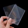 20/50 transparent card sleeves, clear card holders, transparent protective cases, idol photo game card protection cases