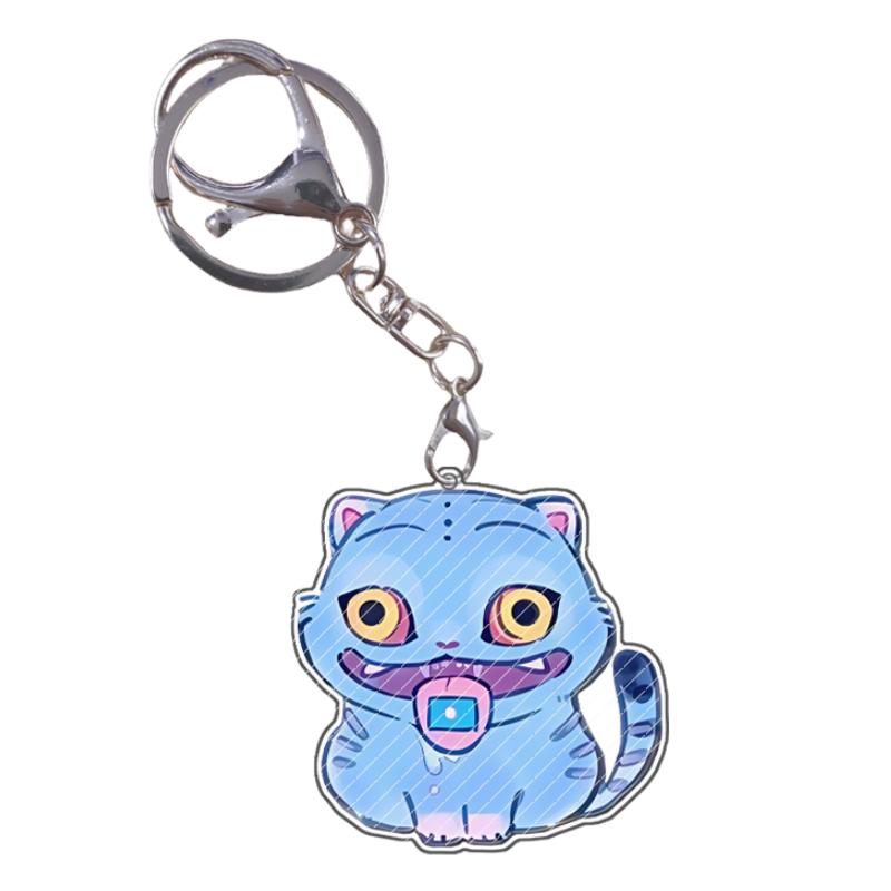 Acrylic Keychain KPop Demon Hunters Rumi Mira Zoey Jinu Baby Saja Celine Bobby Cartoon Anime Characters Gift Pendant Decoration