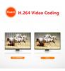 720P 4CH H.264 Car Vehicle DVR Video Recorder Box With 7" HD Car Monitor 4Pcs CCD Front Rear Side Camera For Truck Van Bus