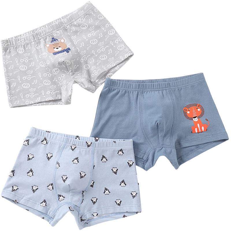 Babyprints Boys Cotton Boxer Briefs 3-Pack M