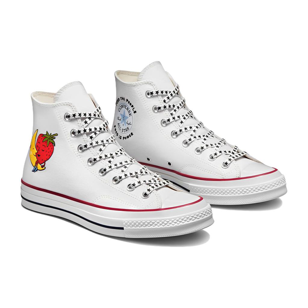 Sky High Farm Workwear X Converse Chuck 70 High Strawberry Moon - White Unisex Sneakers Multi A03328C
