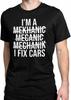 IM A Mechanic I FIX Cars T Shirt Black JDM Boost Funny Dad Turbo Race Black