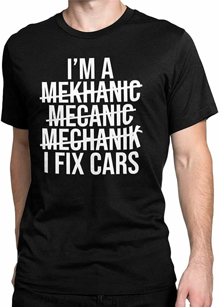 IM A Mechanic I FIX Cars T-Shirt Black JDM Boost Funny Dad Turbo Race Black 3XL чёрный