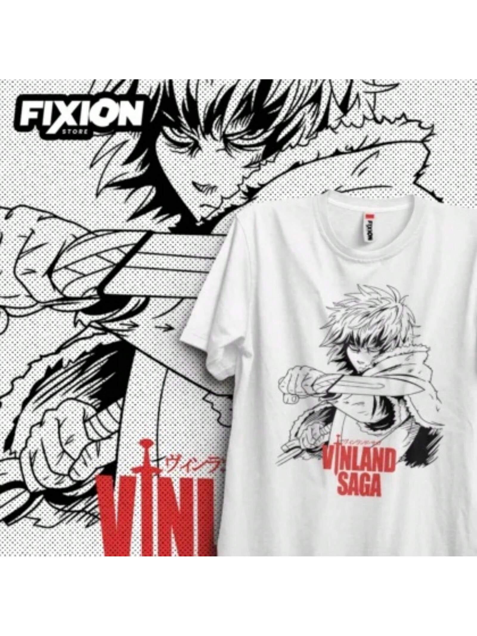Vinland Saga T-Shirt Cotton 2 S разноцветный