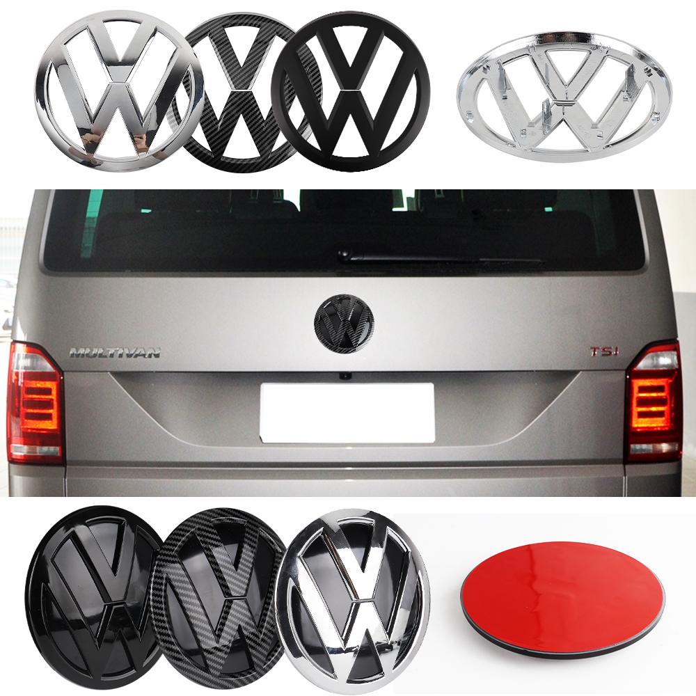 RUN1 1 Set For VW Transporter T6 2016-2020 Original Replacement Version Car Front Grille Emblem Cover Rear Trunk Lid Badge Stickers