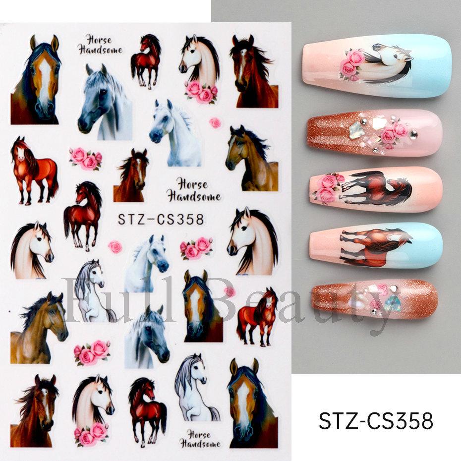 Nail Art Stickers Ins Red Lip Cherry Strawberry Y2K Sweet Cool Style Bow Digital Adhesive Nail Stickers
