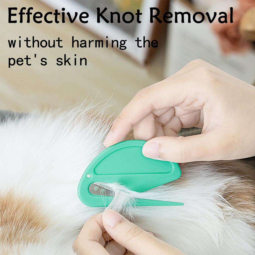 5x Knot Cutter For Pets Gentle And Suitable For All Breeds Dematting Comb For Dogs Cat Hair Remover