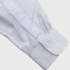 Men's Loose Long-Sleeve White Mourning Shirt for Performances