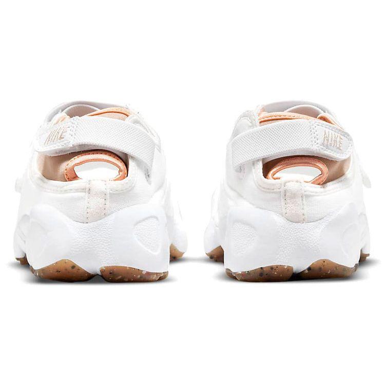 Nike Air Rift White Hemp Women Sneakers Orange-Chalk Pearl-White DM9645-100
