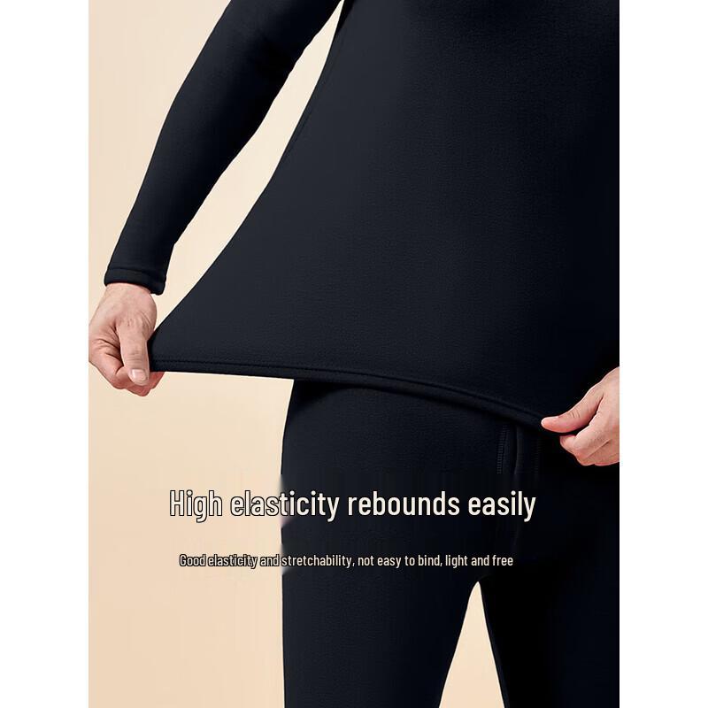 LANGSHA Women's Plush Thermal Underwear Set E9922