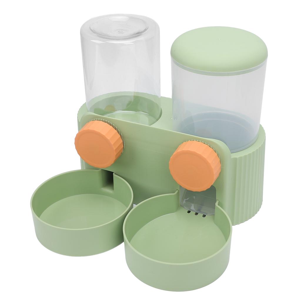 Miska na karmę dla zwierząt domowych Dozownik butelki na wodę Wielofunkcyjny Wiszący Automatyczny Samodozujący i Zestaw Poidła