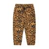 Mini Rodini 1000005913 Leopard Fleece Pants Leopard Fleece Kids Long Pants