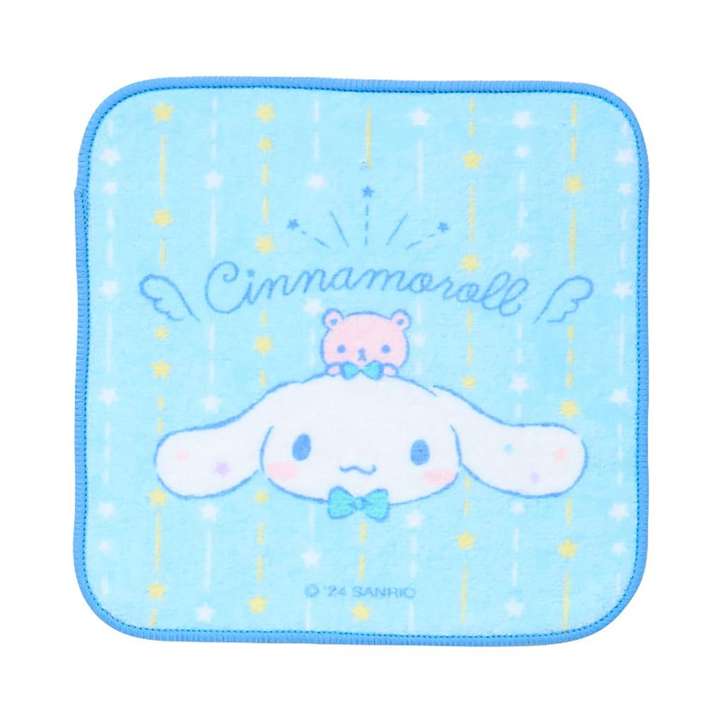 Sanrio Cinnamoroll Petit Towel Set of 4 for Antibacterial with Name 249955 (SANRIO) Children, Treatment, Space,