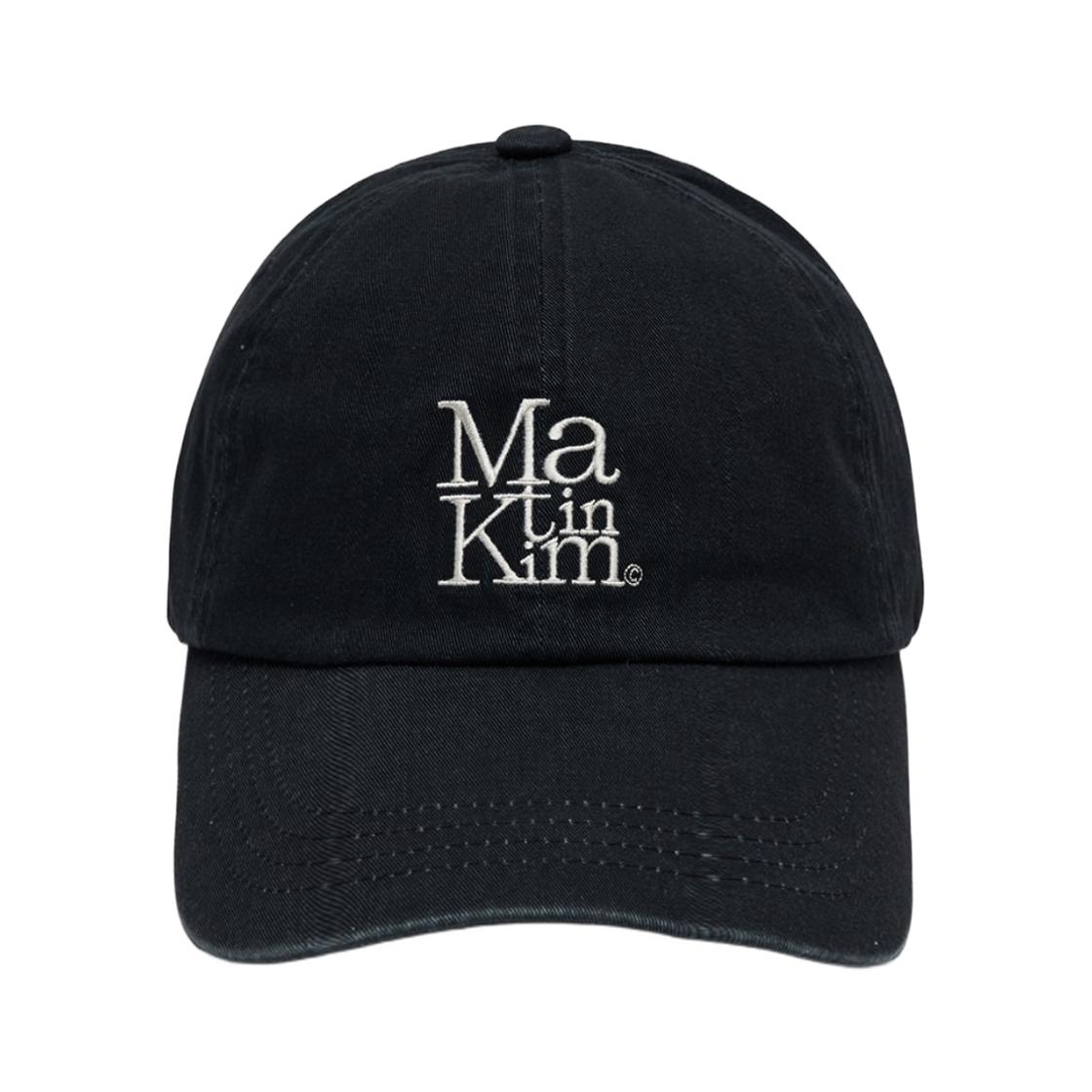 Matin Kim Matin Block Logo Ball Cap Dark Navy ONE SIZE