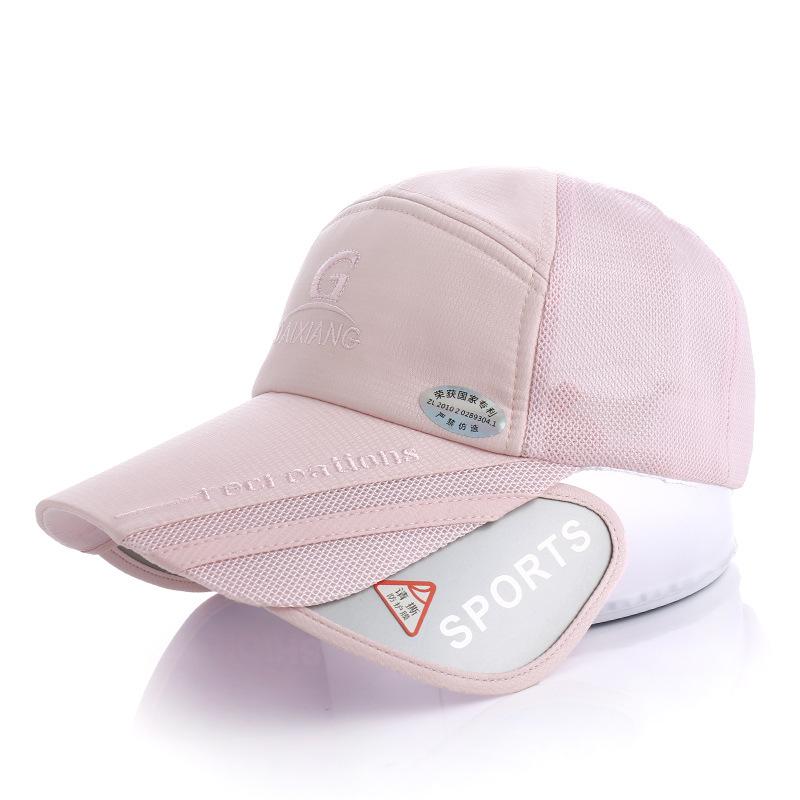 Dai Xiang cap summer thin female UV protection cap sun retractable UV mirror baseball cap outdoor couple