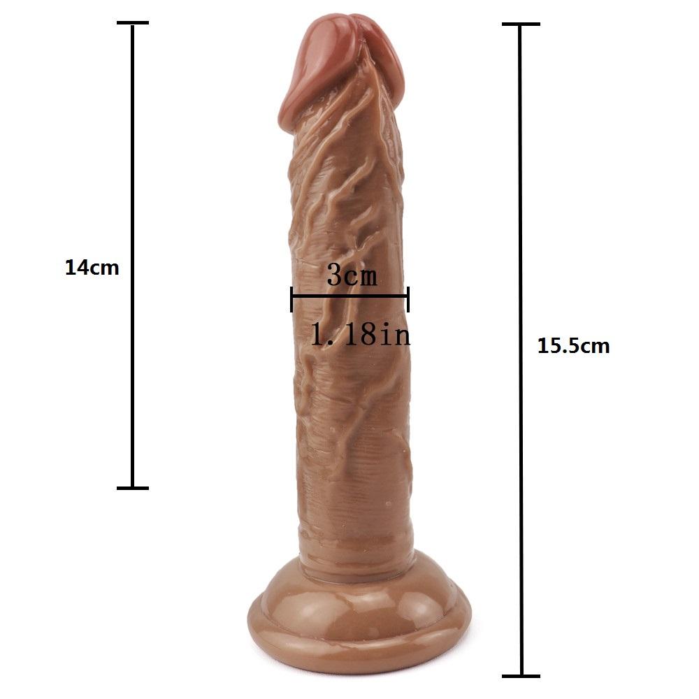 Soft Realistic Dildo Sex Toys for Couples Women Men Anal Masturbator