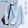 Jeanswest Men's Pure Cotton Long-Sleeve T-Shirt