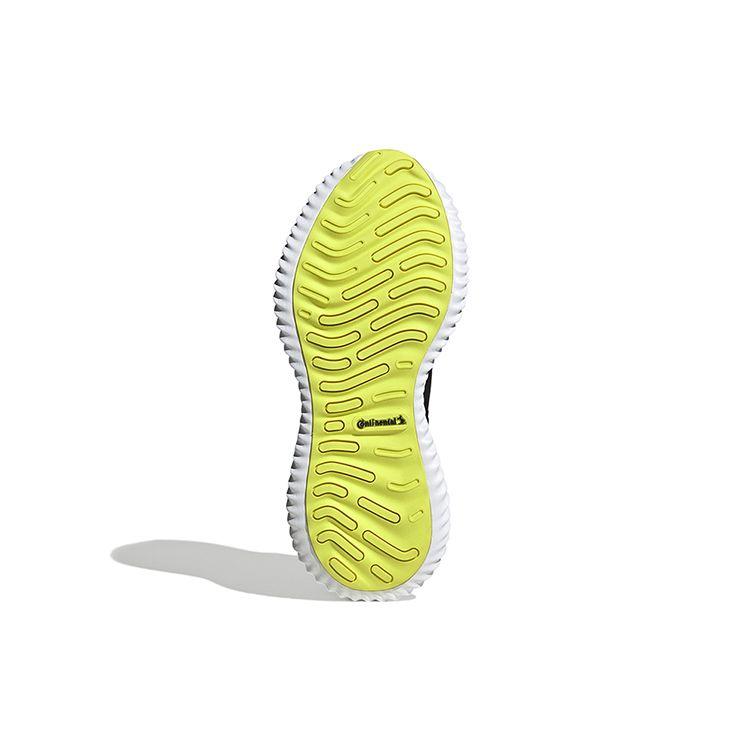 Adidas Alphabounce Beyond Soft Comfortable Fabric Durable Low-Top Casual Running Shoes Unisex Sneaker Black Green HP2635