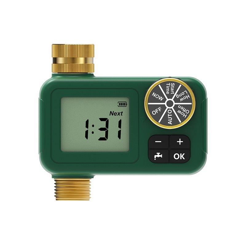 A25F-Water Timer 1-Outlet Garden Irrigation Watering System LCD Display Screen IP55 Child Lock