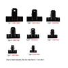 Wholesales Heavy Duty Metal Clips Wide-Mouth Black Spring Clamps for Woodworking, Photo Studio Backdrops
