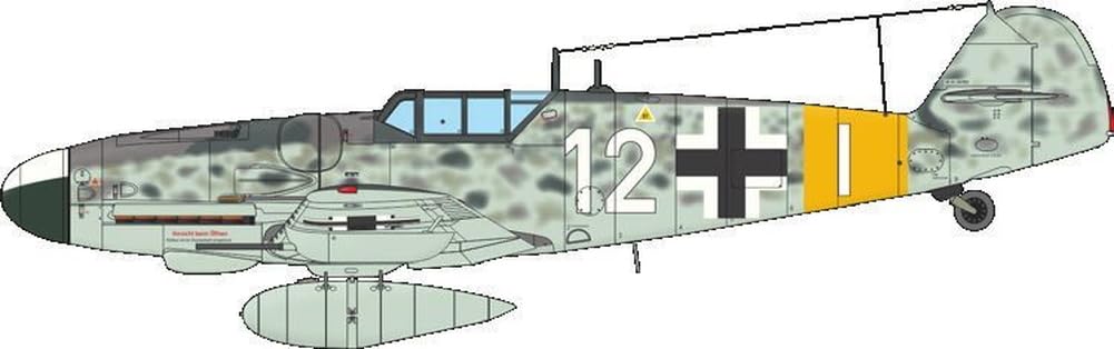 Eduard Dual Combo Limited Edition Gustav Part 1 Plastic Model Kit EDU2144 1/72 Bf109G-5/6