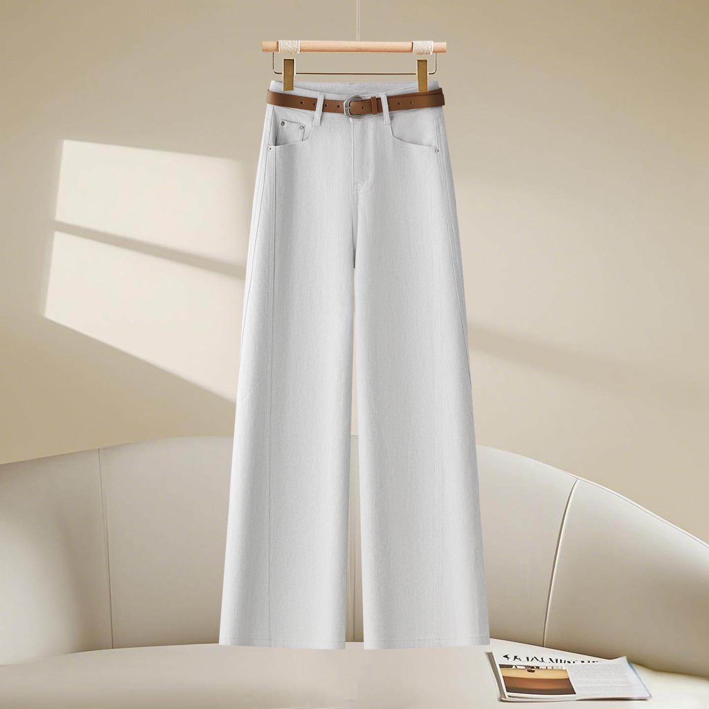 

Women s Plus Velvet Hip-Lift Straight-Leg Jeans - 2025 Autumn/Winter Collection XL /29 [115-125 lbs]