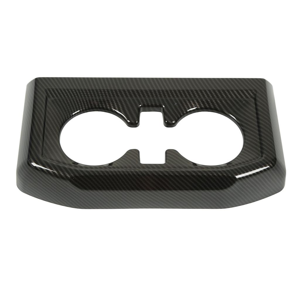 Center Console Rear Cup Holder Decoration Panel Frame Storage Cup Holder Panel Trim Replacement for Ford 2021+