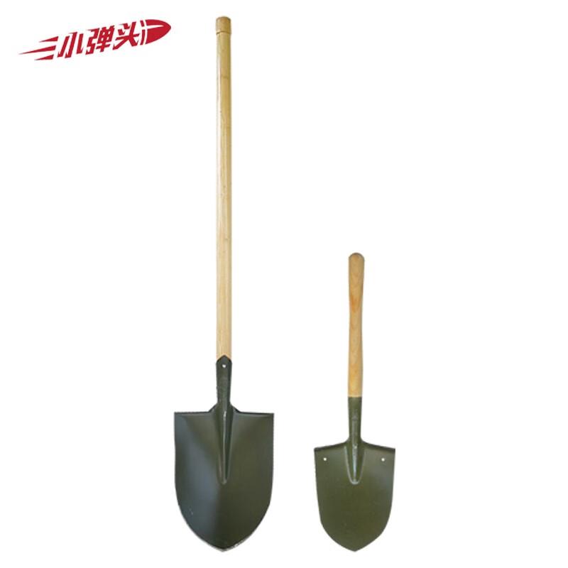 Tactical Engineer Shovel with Wooden Handle