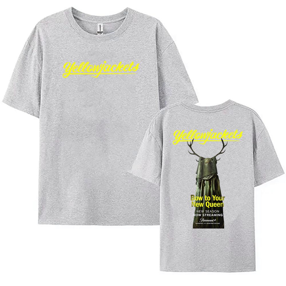 

Graphic Clothing TV Series Yellowjackets Printing Tshirt Cotton Summer Women Men Tees Hip Hop Unisex Streetwear Oneck T Shirt 2XL