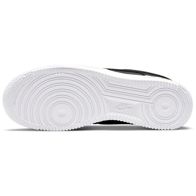 Nike Air Force 1 07 LV8 Metallic Swoosh Pack - černé pánské tenisky Metallic-Gold White DA8481-001