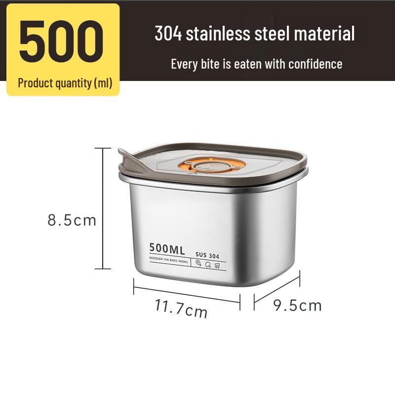 

Stainless Steel Lunch Box & Food Container