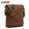 New Men's Bag Canvas Bag Men's and Women's Vertical Crossbody Bag Shoulder Bag European and American Retro