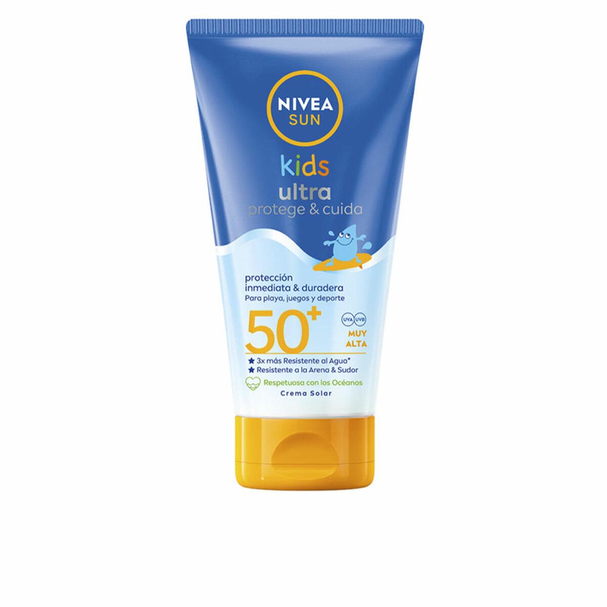 

Nivea Sun Cuida Kids Ultra SPF 50+ Солнцезащитное средство 150 мл SPF 50 TU прозрачный