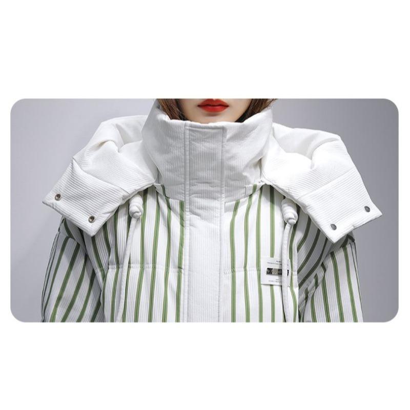 Kurze Winter-Pufferjacke Damen Jugendmode Gesteppter Mantel Kleine Größe Hochwertige Marke