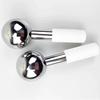 Stainless Steel Ice Massage Ball for Facial and Soothing Essential Oil Therapy