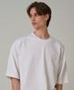 Baldebeullangko [2Pack] Cotton Cut-Out Oversized Short Sleeve T-Shirt 3 Colors