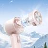 Korea KC Turbo Cooling Foldable Handheld/Neck Fan with Desktop Option