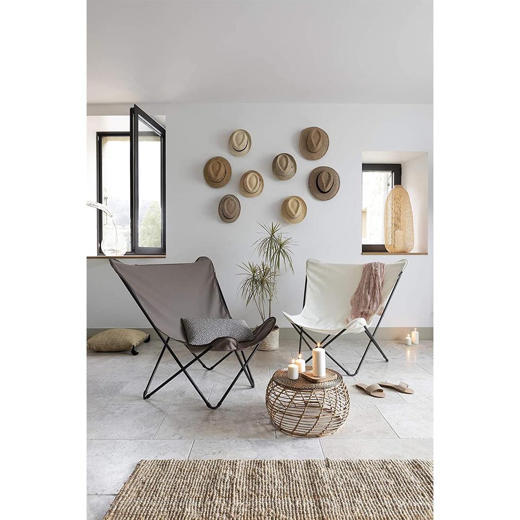 Lafuma Outdoor Butterfly Chair POP UP XL LFM2777 8913 Moss W91 X D83 X H87 Foldable Washable Made In France Official Japanese Product 5 Year Warranty